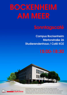 Sonntagscafe Plakat klein